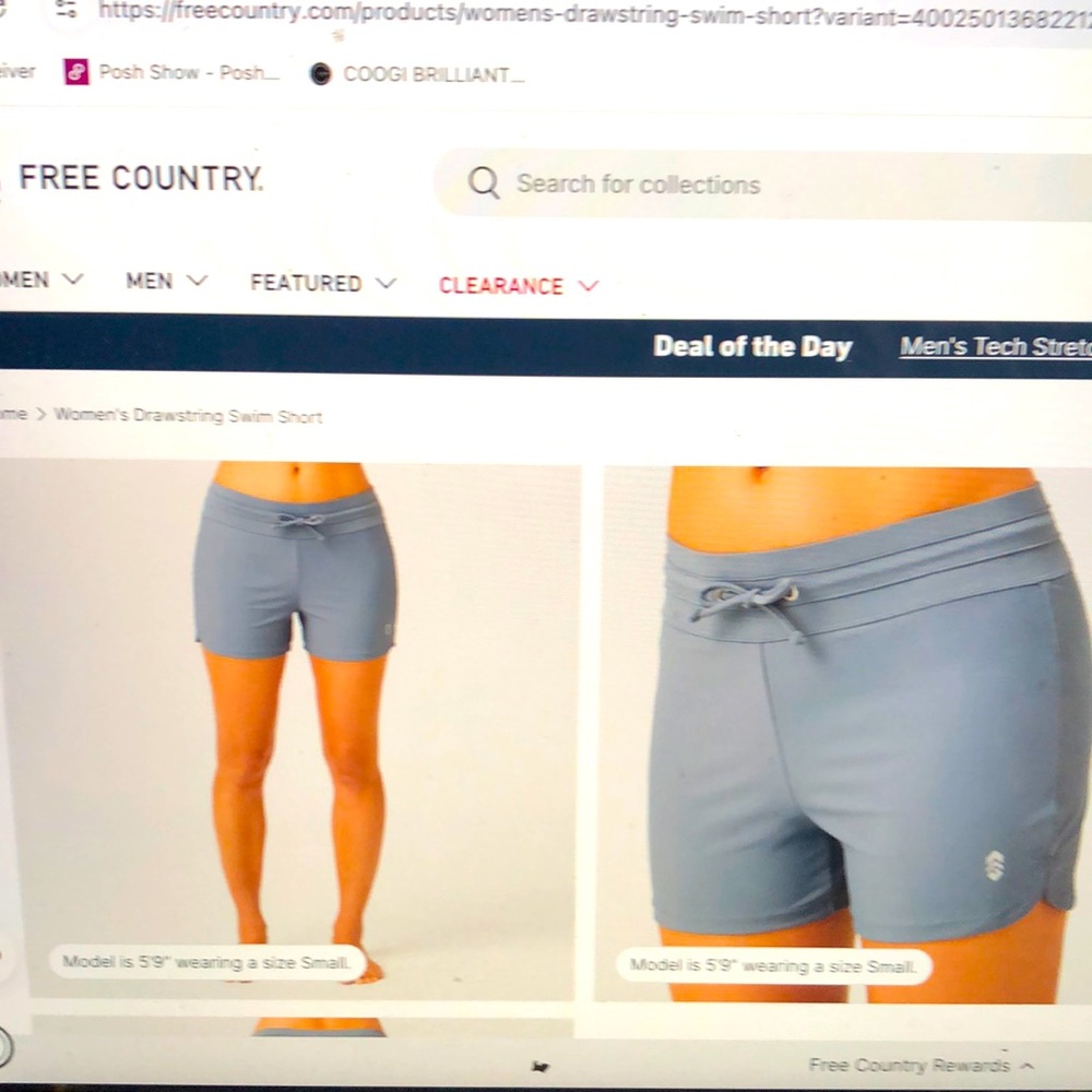 Free Country Shorts with Drawstrings - Picture 4 of 5